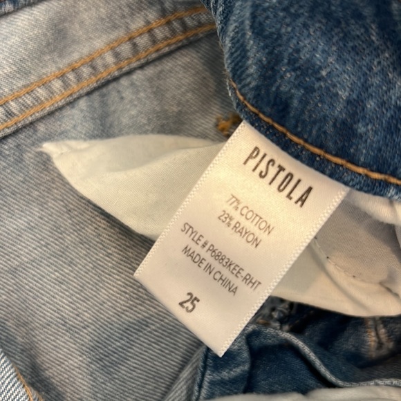 PISTOLA - Denim Size 25 - Picture 3 of 4